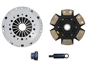 Сцепление Clutch Masters FX400 (Stage 4) 6-ти лепестковый демпферный диск BMW M3 (E46) 3.2L (S54) 03CM2-HDC6-X