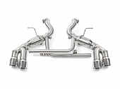 Выхлопная система Mishimoto Cat-Back (Polished) для Chevrolet Camaro LT (LTG Ecotec) L4-2.0L Turbo (2016-2020)