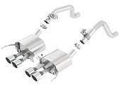 Выхлопная система Borla ATAK® Axle-Back (с клапанами AFM) для Chevrolet Corvette (C7) Stingray/Z51 (LT1) 2014-18 11863